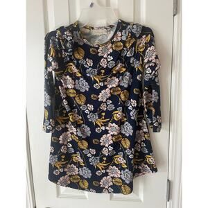 BTween PeekABoo Shoulder, Size 10, Floral Sweater, $22, B50